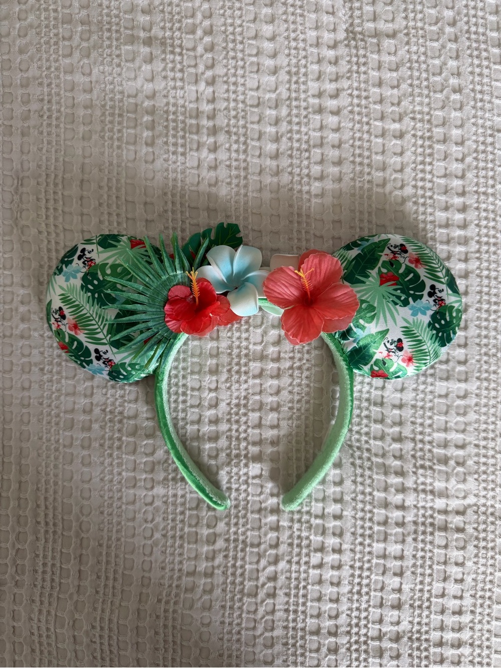 Disney Tropical Floral Ear Headband